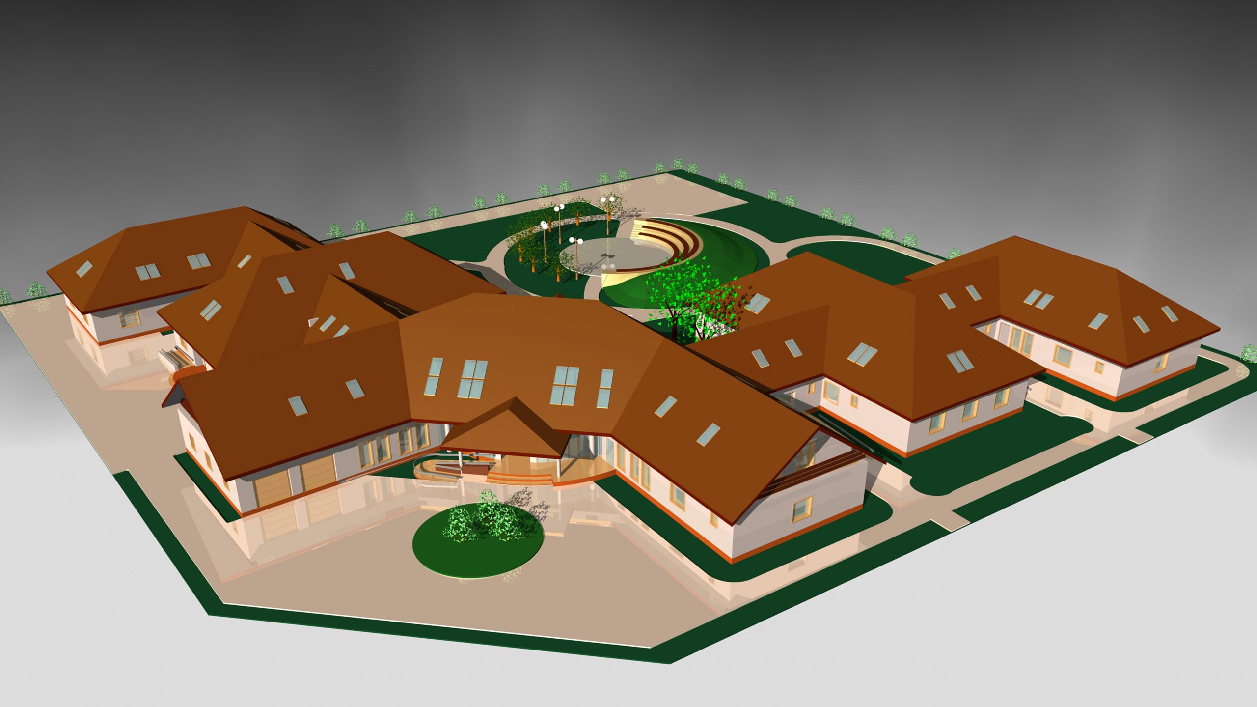 Makieta projekt Centrum